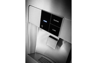 Controls on Ice and Water Dispenser