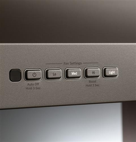 Electronic backlit controls
