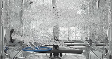 LuxCare Wash Arm uses water more effectively for an effortless clean