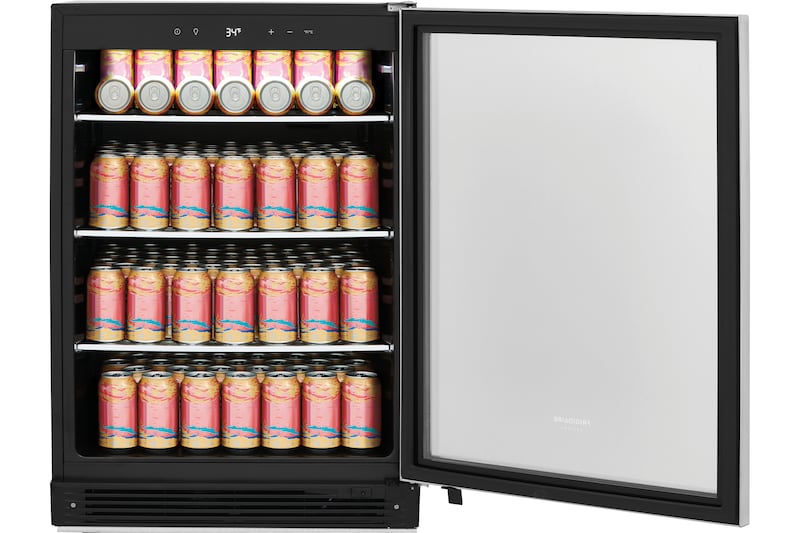 165 Twelve-Ounce Can Storage Capacity
