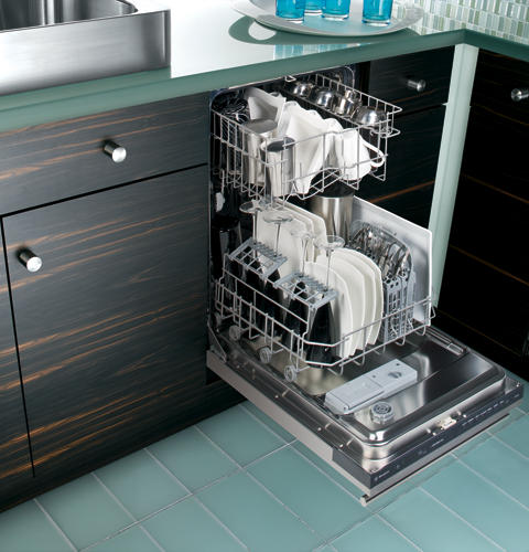Pearlescent gray racks with ball-tipped tines