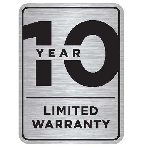 10-year warranty