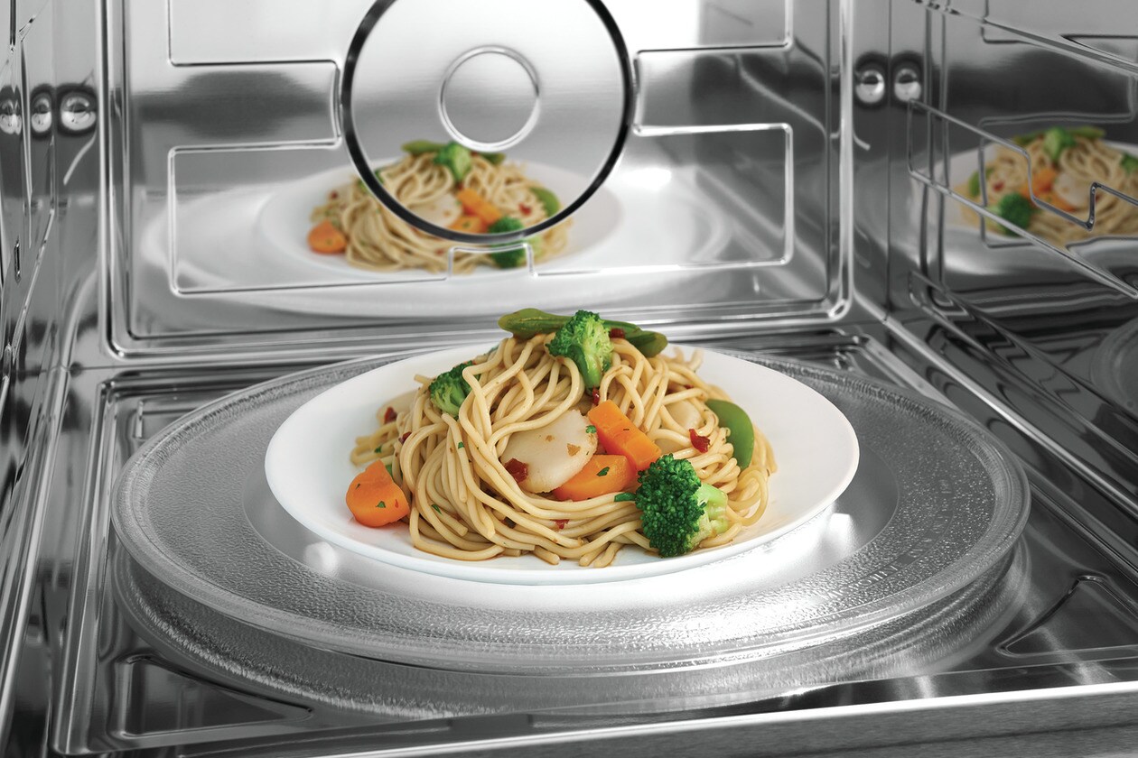 Reheat at the touch of a button with Sensor Reheat
