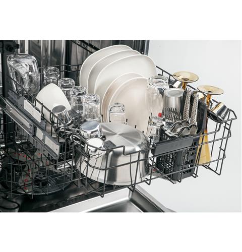 Full-extension smooth-glide upper rack