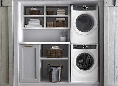 Fits more rooms with reversible door
