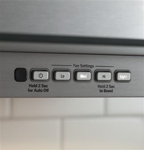 Electronic backlit controls