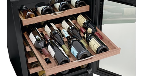 Premium Wide-Slat Walnut Shelving