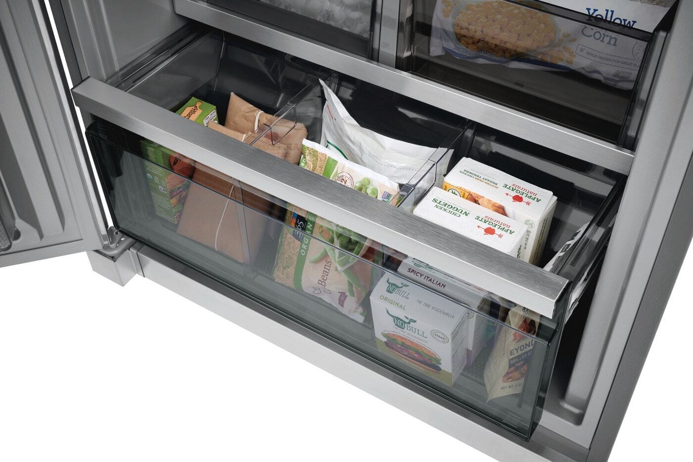 Luxury-Glide Full-Width Freezer Drawer