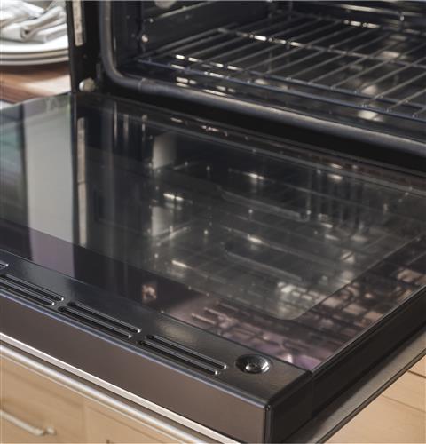 All-glass interior door