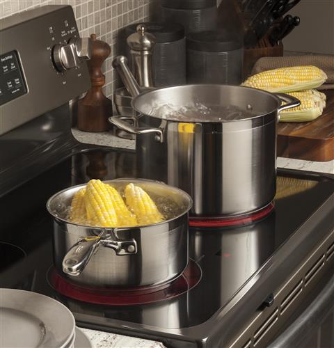 Two 9"/6" Power Boil elements