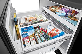 Freezer Basket with Divider