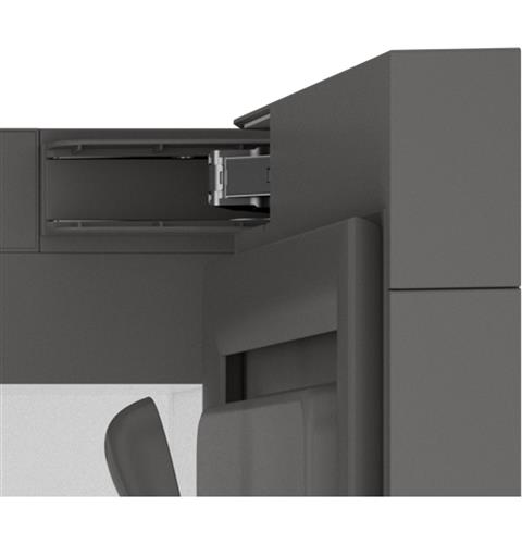 Reversible Door with Articulating Hinges