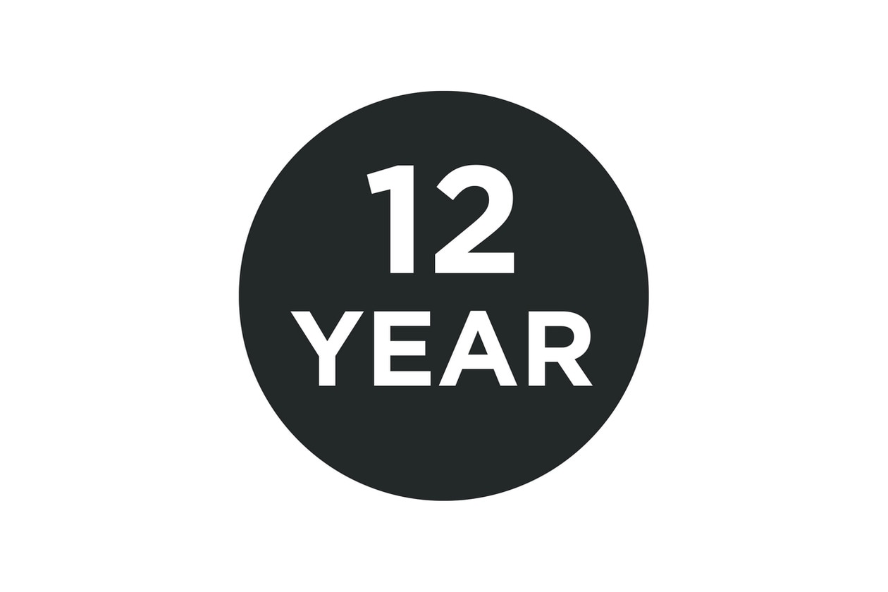 12-Year Product Warranty with Corrosion Lifetime Warranty