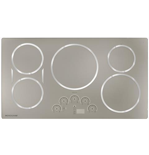 Five induction cooking elements