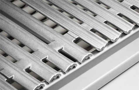 Double-sided Cast Stainless Steel Grilling Grates