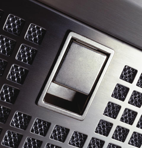 Dishwasher-safe removable baffle stainless steel filters