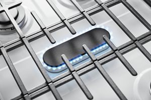 Center Oval Burner