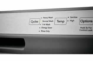 Multiple Cleaning Cycle Options