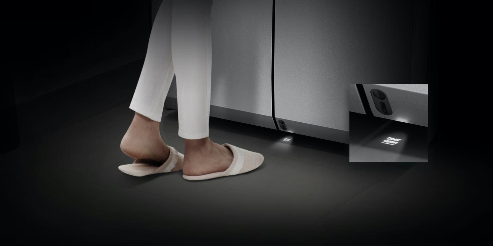 LG auto open door