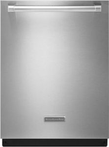 KitchenAid KUDE40FXSP Fully Integrated Dishwasher with 5 Wash