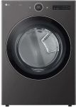 LG DLGX6701B 27 Inch Gas Dryer 7.4 Cu. Ft. - Black Stainless, TurboSteam