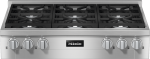 Miele KMR 1134-3 LP cleanSteel Rangetops