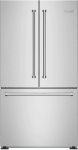 BlueStar FBFD361 36 Inch Counter Depth French Door Refrigerator - 19.9 cu. ft.  Stainless Steel