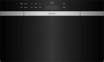Wolf CSO30CMB  M Series 30-inch Steam and Convection Oven - Black Glass with Retractable Handle