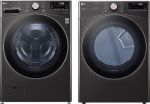 LG WM4000HBA Washer & DLEX4000B Electric Dryer