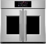 Monogram 30 Inch Statement French-Door Single Wall Oven - Stainless Steel (ZTSX1FPSNSS)