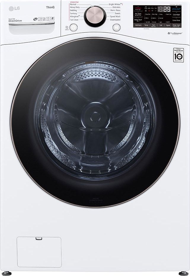 LG WM4000HWA 27" 4.5 cu. ft. Steam Washer -  wifi, TurboWash, White