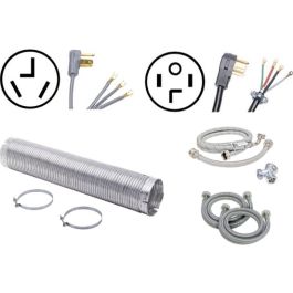 Installation Parts for Electric Laundry Bundles with Steam