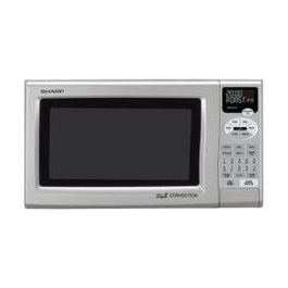 Sharp R820JS 0.9 Cu. Ft. Countertop Microwave Oven, Convection