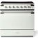 AGA AEL361INWHT Elise 36