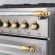 Bertazzoni DSHERTKHGO Décor Set 1 – Range & Hood kit – Gold finish (replaces DS1 kits)