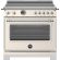 Bertazzoni HER365ICFEPAVT Heritage 36in Range Induction Self Clean Avorio Ivory