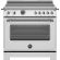 Bertazzoni HER365ICFEPXT Heritage 36in Range Induction Self Clean SS