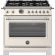 Bertazzoni HER366BCFEPAVT Heritage 36in Range Dual Fuel Self Clean Avorio Ivory