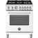 Bertazzoni MAS305DFMBIV Master 30in Range Dual Fuel Manual Clean Bianco White