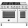 Bertazzoni MAS486GDFMBIV Master 48in Range Dual Fuel Manual Clean Bianco White