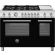 Bertazzoni MAS486GGASNEV Master 48in Range All Gas Nero Black