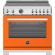 Bertazzoni PRO365ICFEPART Professional 36in Range Induction Self Clean Arancio Orange