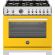 Bertazzoni PRO366BCFEPGIT Professional 36in Range Dual Fuel Self Clean Giallo Yellow