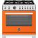 Bertazzoni PRO366BCFGMART Professional 36in Range All Gas Arancio Orange