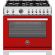 Bertazzoni PRO366BCFGMROT Professional 36in Range All Gas Rosso Red