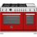 Bertazzoni PRO486BTFGMROT Professional 48in Range All Gas Rosso Red