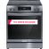 Frigidaire Gallery GCFE3060BD