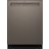 GE Front Control with Stainless Steel Interior Dishwasher with Sanitize Cycle - Slate (GDF650SMVES)