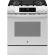 GE 30 Inch Slide-In Front-Control Convection Gas Range with No Preheat Air Fry and EasyWash Oven Tray - White (GGS600AVWW)