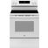 GE 30 Inch Free-Standing Electric Convection Range with No Preheat Air Fry and EasyWash Oven Tray - White (GRF600AVWW)